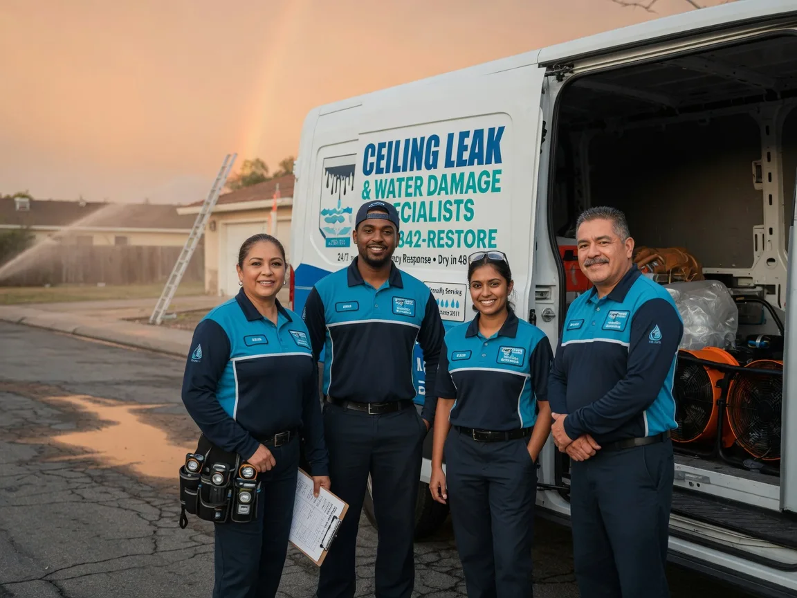 Ceiling Leak Cleanup company in Searsboro, IA
